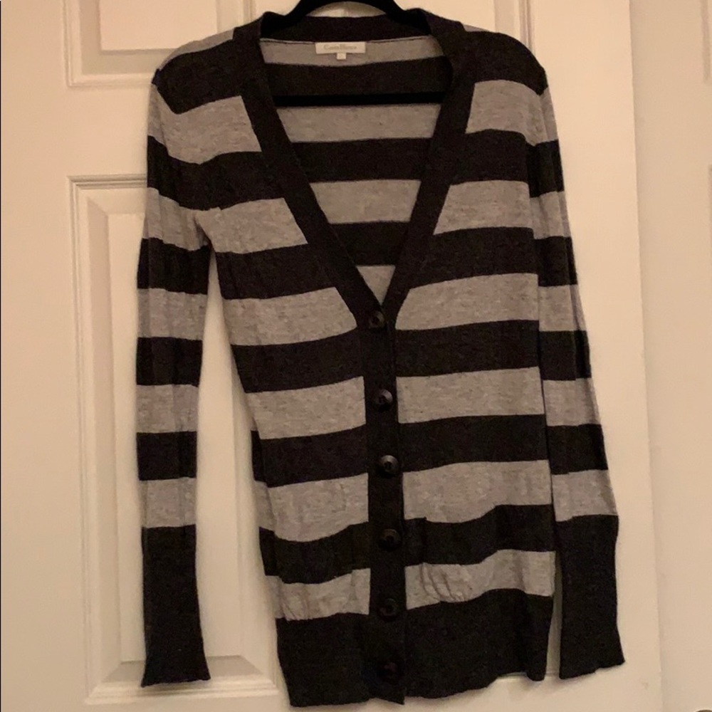 Long striped Costa Blanca cardigan